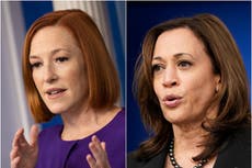 Jen Psaki dice que los ataques a Kamala Harris se deben en parte al racismo