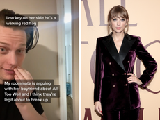 TikToker teme que su compañera de cuarto termine con su novio por “All Too Well” de Taylor Swift