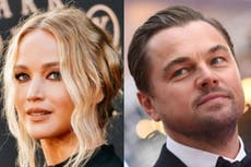 Jennifer Lawrence dice estar “contenta” pese a cobrar menos que DiCaprio en nueva película