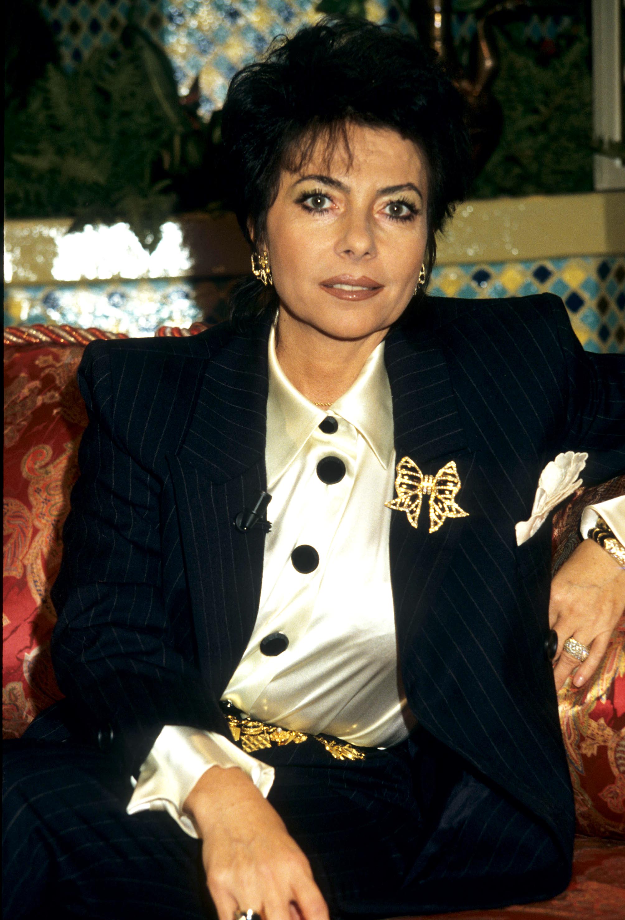 Patrizia Reggiani en la década de 1980