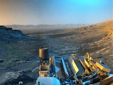 El Mars rover Curiosity captura un panorama excepcional e impresionante de Marte