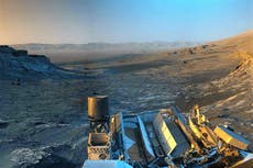 El Mars rover Curiosity captura un panorama excepcional e impresionante de Marte