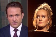 Adele: Reportero australiano que “insultó” a la artista emite una disculpa al aire por “terrible error”