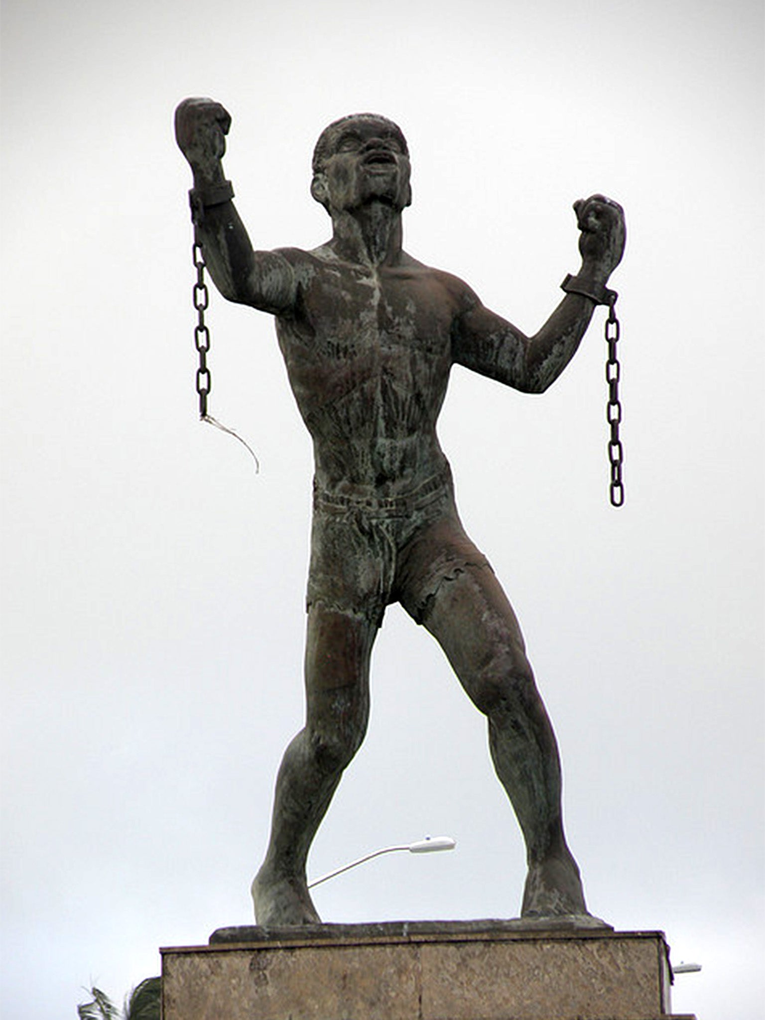Un legado de la esclavitud: La estatua de la Emancipación