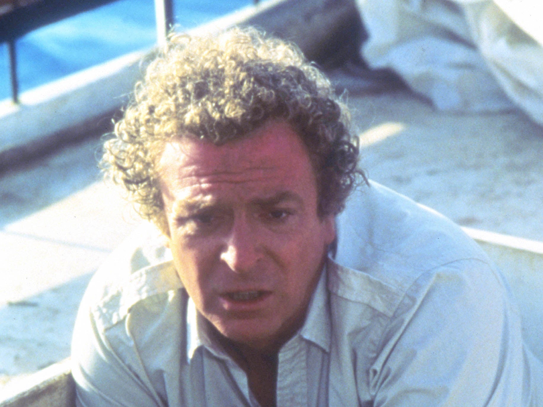 Michael Caine in ‘Jaws: The Revenge'