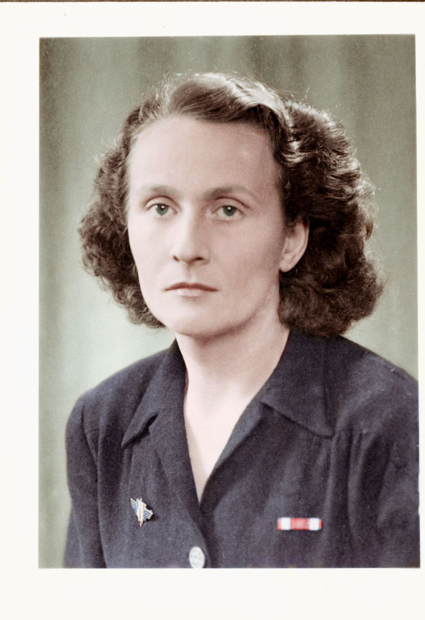 Catherine Dior en 1945, a su regreso de la deportación