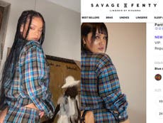Rihanna recibe críticas mixtas sobre su nueva pijama Savage X Fenty sin trasero: “No tiene sentido para mí”