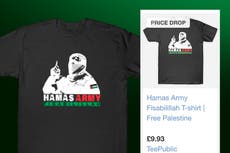 Google se benefició de venta de camisetas de Hamas después de que el Reino Unido vetara al grupo terrorista