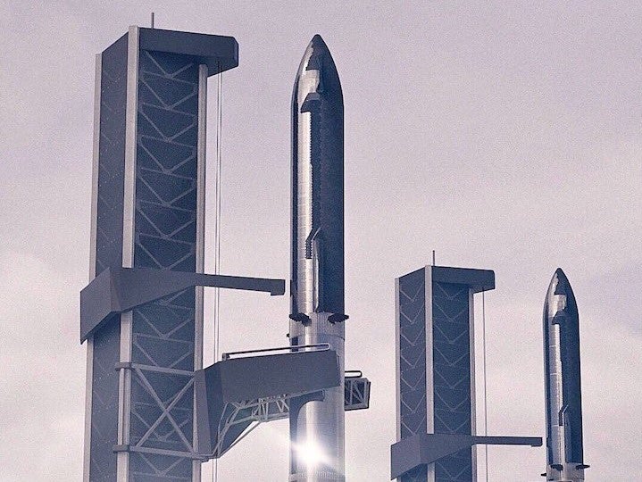 SpaceX planea un lanzamiento orbital de su cohete Starship con destino a Marte a principios de 2022