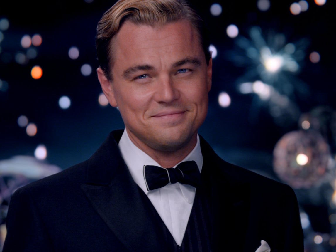 DiCaprio como Jay Gatsby en ‘The Great Gatsby’