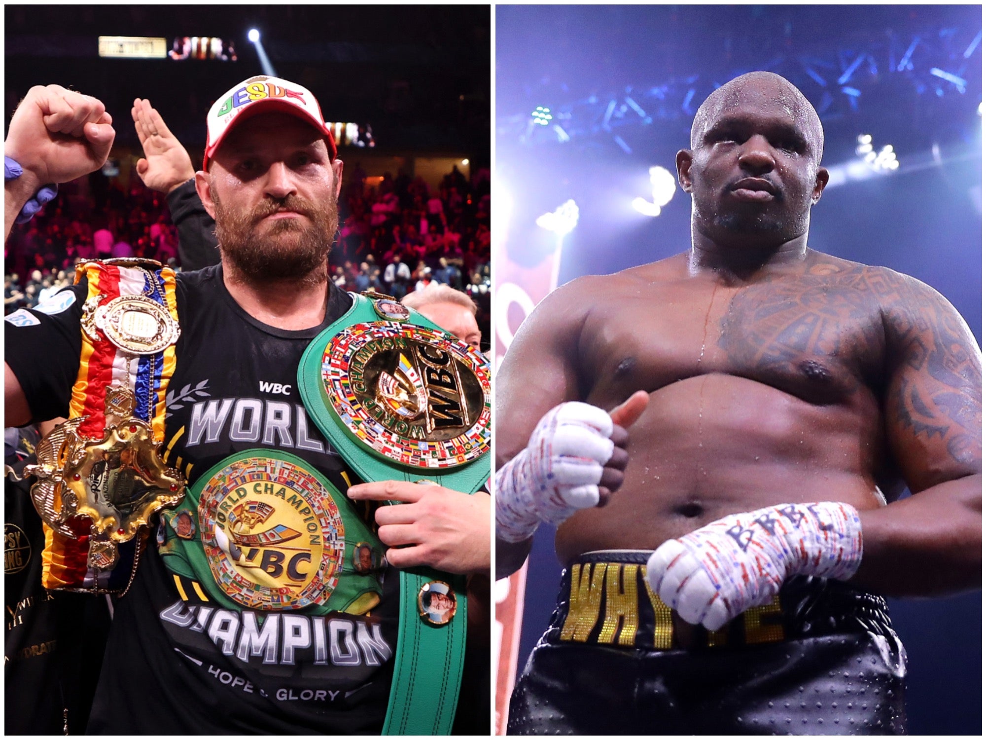 ¿A qué hora es la pelea de Tyson Fury vs Dillian Whyte de esta noche?