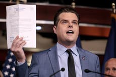 No escuchen a Matt Gaetz: Trump no será presidente de la Cámara