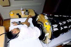 La NASA podría usar un extraño saco de dormir para evitar que los astronautas pierdan la vista en el espacio