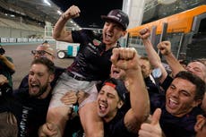 Verstappen estuvo de fiesta hasta el amanacer en Abu Dabi