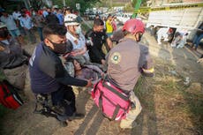 Migrantes accidentados en Chiapas vuelven por propios medios