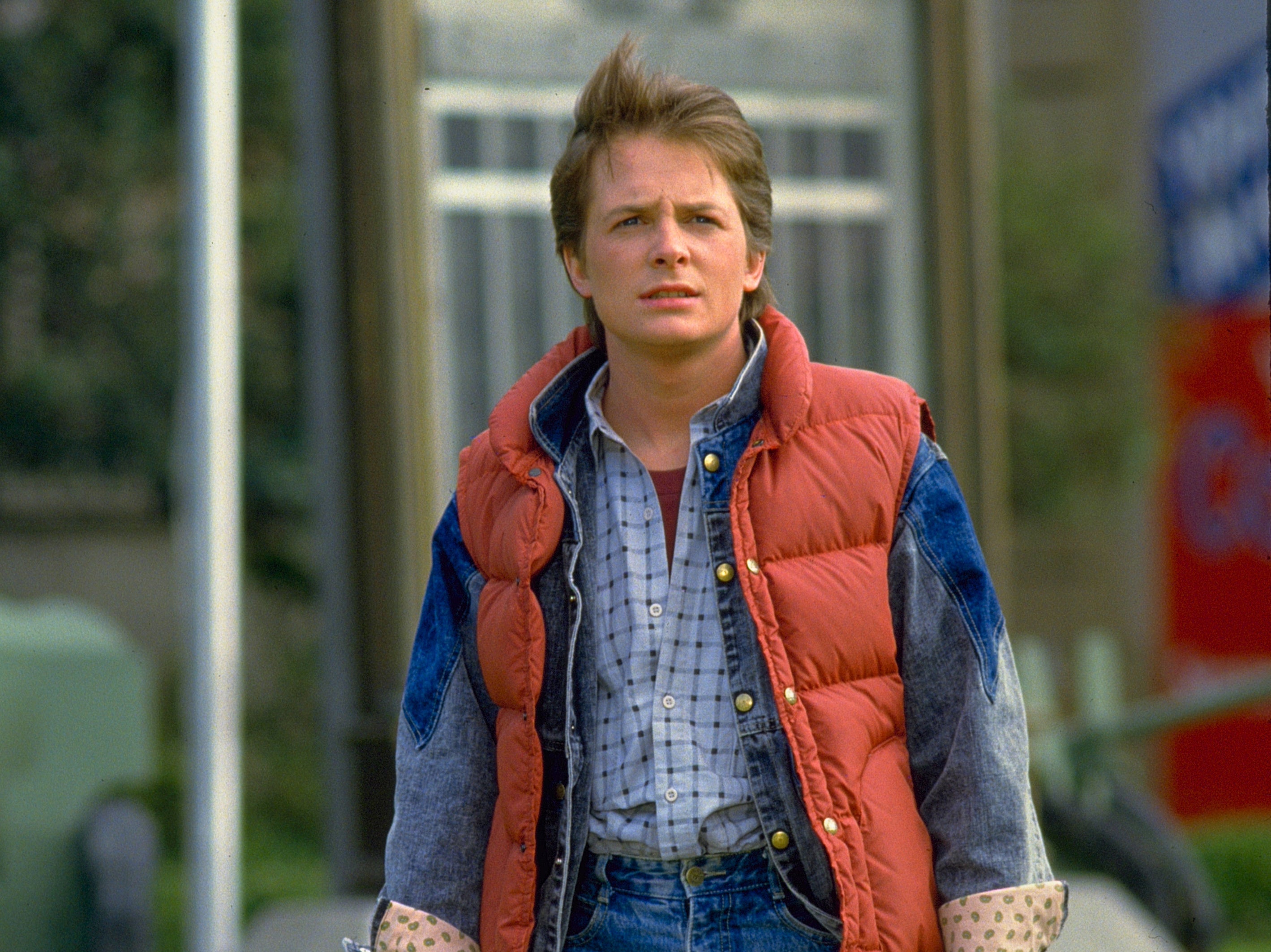 Michael J Fox como Marty McFly en ‘Back to the Future’
