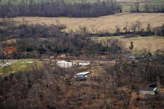 Biden inspecciona estragos causados por tornado en Kentucky