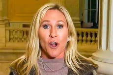 Marjorie Taylor Greene dice que mensajes a Trump muestran que no tiene la culpa por disturbios en el Capitolio
