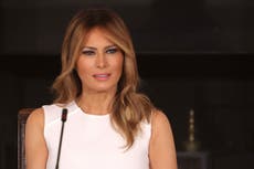 Melania Trump dice que no le dijeron de ataque al Capitolio tras afirmaciones de que no condenó violencia
