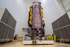 Lanzarán telescopio espacial Webb en víspera de Navidad