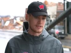 Jugador de basquetbol recauda $170,000 para su ciudad natal de Mayfield, Kentucky después de tornados mortales