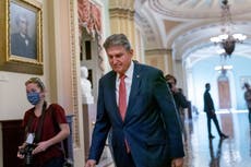 Manchin dice no votará por propuesta de gasto social