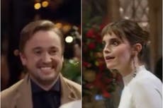 Fans de Harry Potter reaccionan al reencuentro de Emma Watson y Tom Felton en tráiler de ‘Return to Hogwarts’