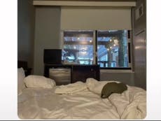 Airbnb infernal que prometía vista al horizonte de Nueva York es en realidad una habitación detrás de un restaurante