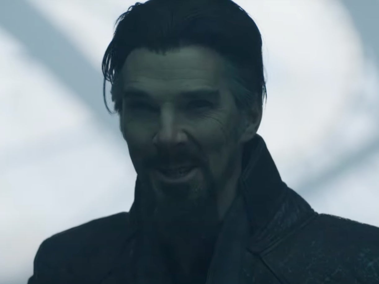 Una versión malvada del Doctor Strange (Benedict Cumberbatch) aparece en el nuevo tráiler