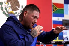 Andy Ruiz responde a “regaño” de Saúl “Canelo” Álvarez con vídeos sin Eddy Reynoso