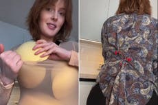 Modelo de talla grande afirma que industria de la moda usa “modelos delgadas en trajes gordos” en TikTok viral