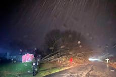 Tormentas nocturnas causan daños en partes del sur de EEUU