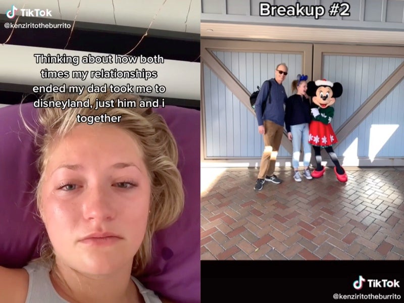 Mujer revela que su padre la lleva a Disneyland cada vez que ella sufre una ruptura amorosa