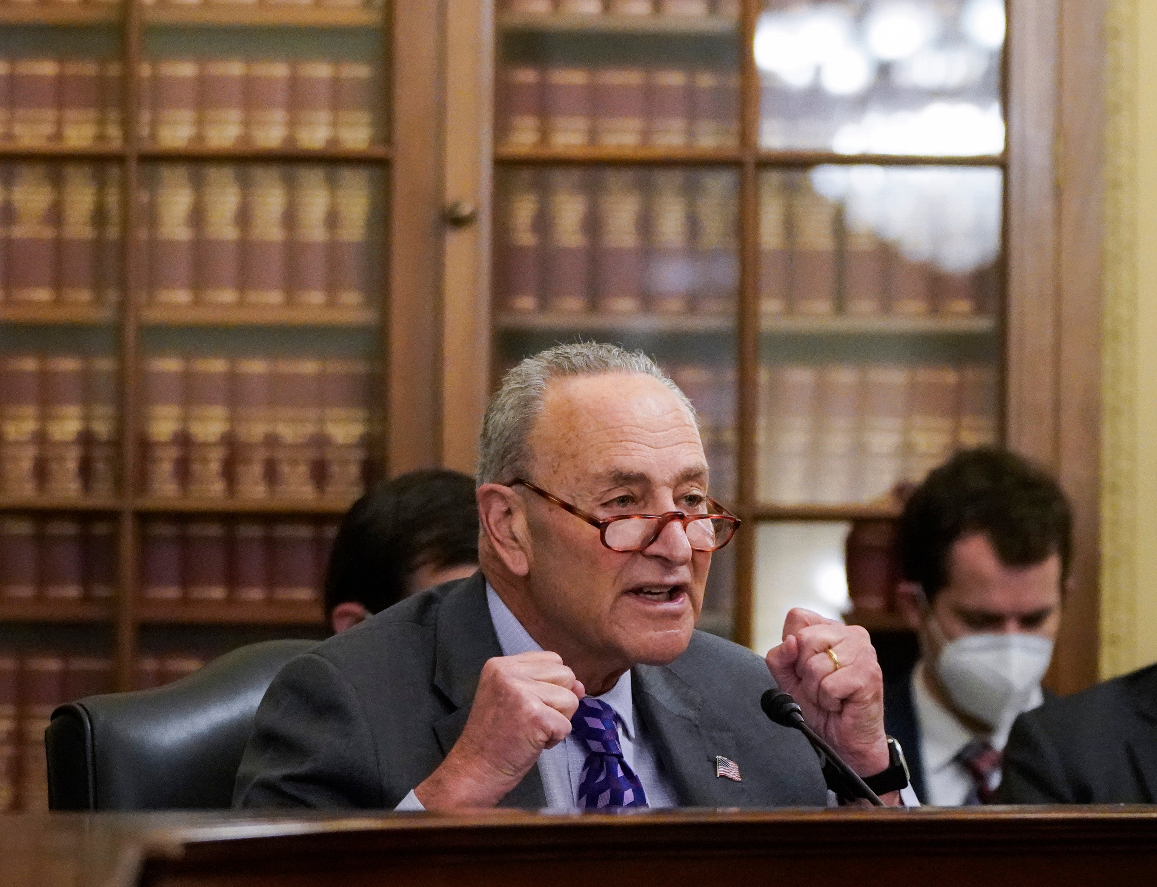 Schumer llama a mentiras de elecciones de Trump “la mayor amenaza” para el Capitolio y la democracia