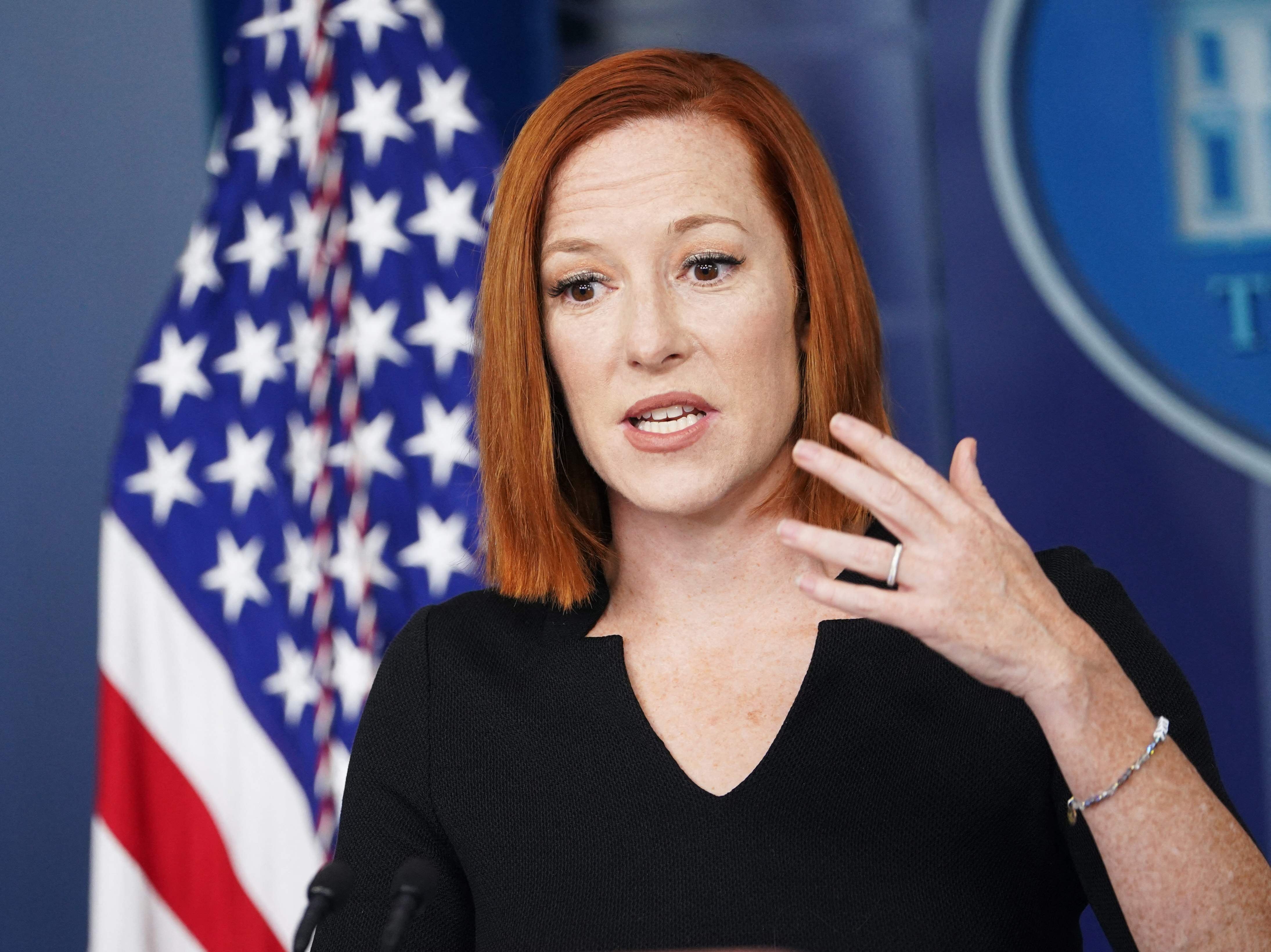 Psaki responde a Ted Cruz por amenazar con destituir a Biden