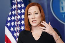Psaki responde a Ted Cruz por amenazar con destituir a Biden