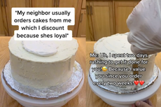 Pastelera provoca debate después de pedirle a vecina que pague por pastel: “yo no habría cobrado”