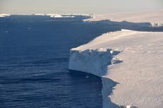 Estudian gran glaciar antártico que se derrite rápidamente
