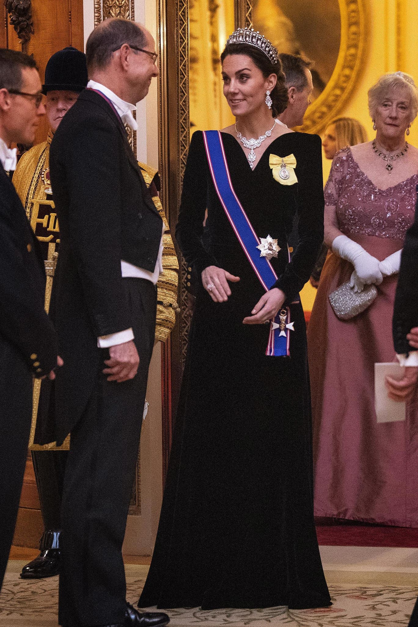 Kate attends the Diplomatic Corps