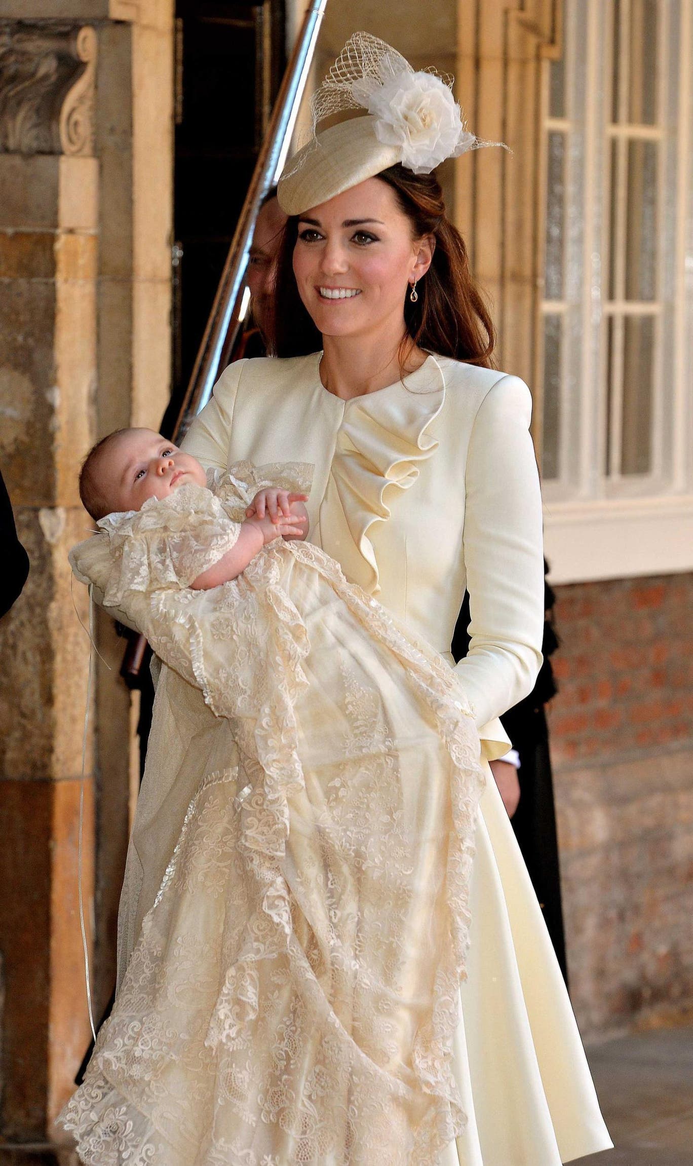 Kate at Prince George’s christening