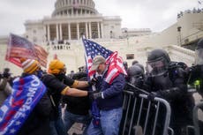 Policía del Capitolio que sufrió una “lesión cerebral traumática” demanda a Trump por incitar a los disturbios