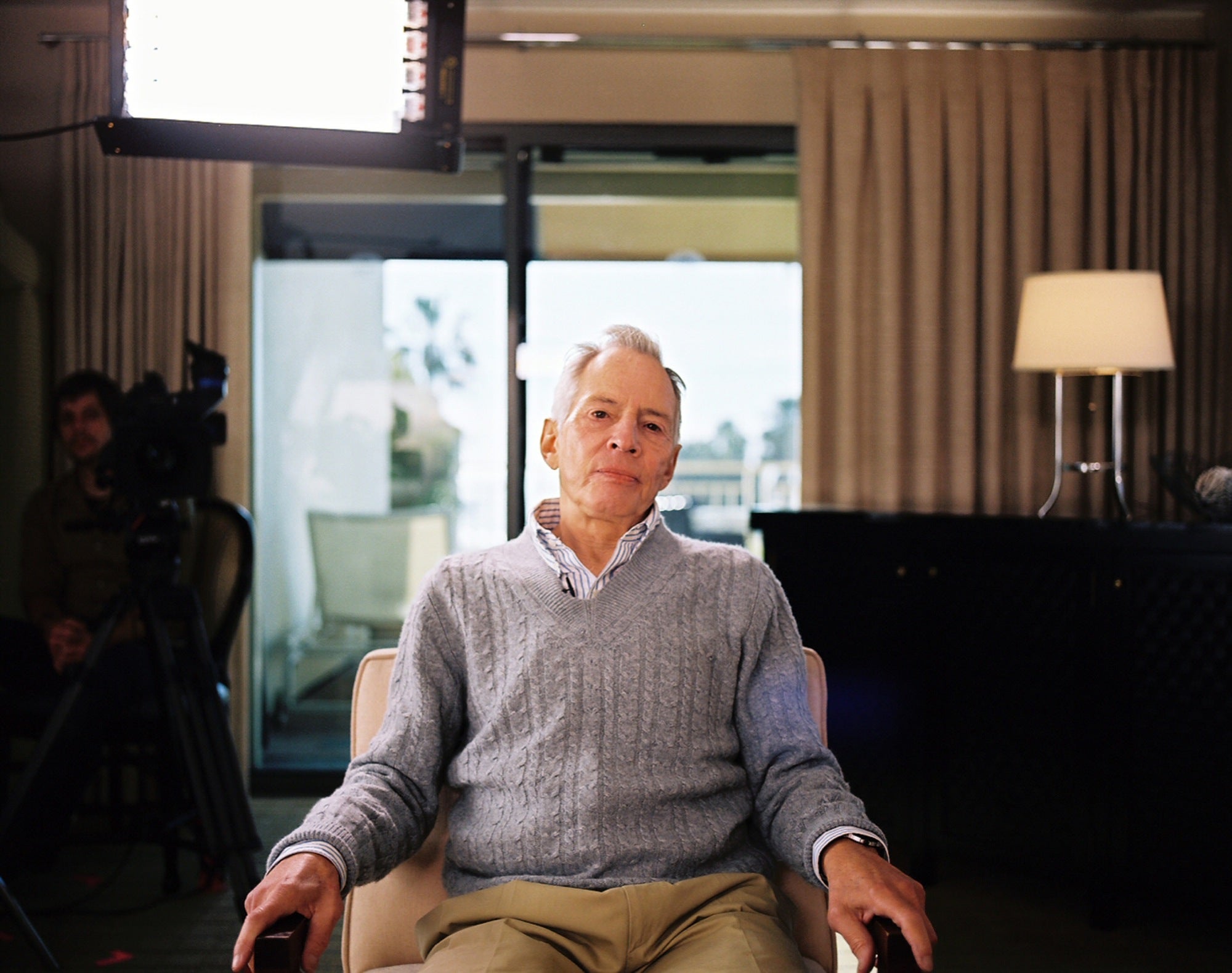Robert Durst en un fotograma del documental de HBO ‘The Jinx’ en el que confesó: “Los maté a todos”.