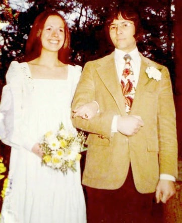 Robert y Kathie Durst el día de su boda en 1973