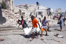 Varios muertos en gran explosión en aeropuerto de Mogadiscio