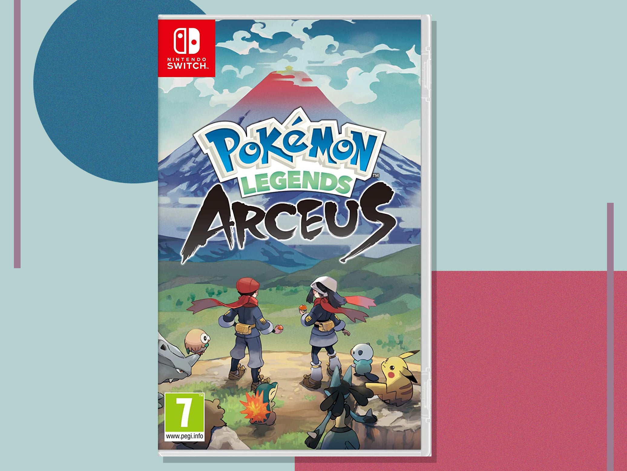 <p>Portada de ‘Pokémon Legends: Arceus’ </p>