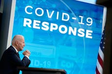 Biden anuncia más pruebas y mascarillas para combatir COVID
