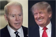 El índice de aprobación de Biden es casi tan bajo como el de Trump en el mismo momento de la presidencia