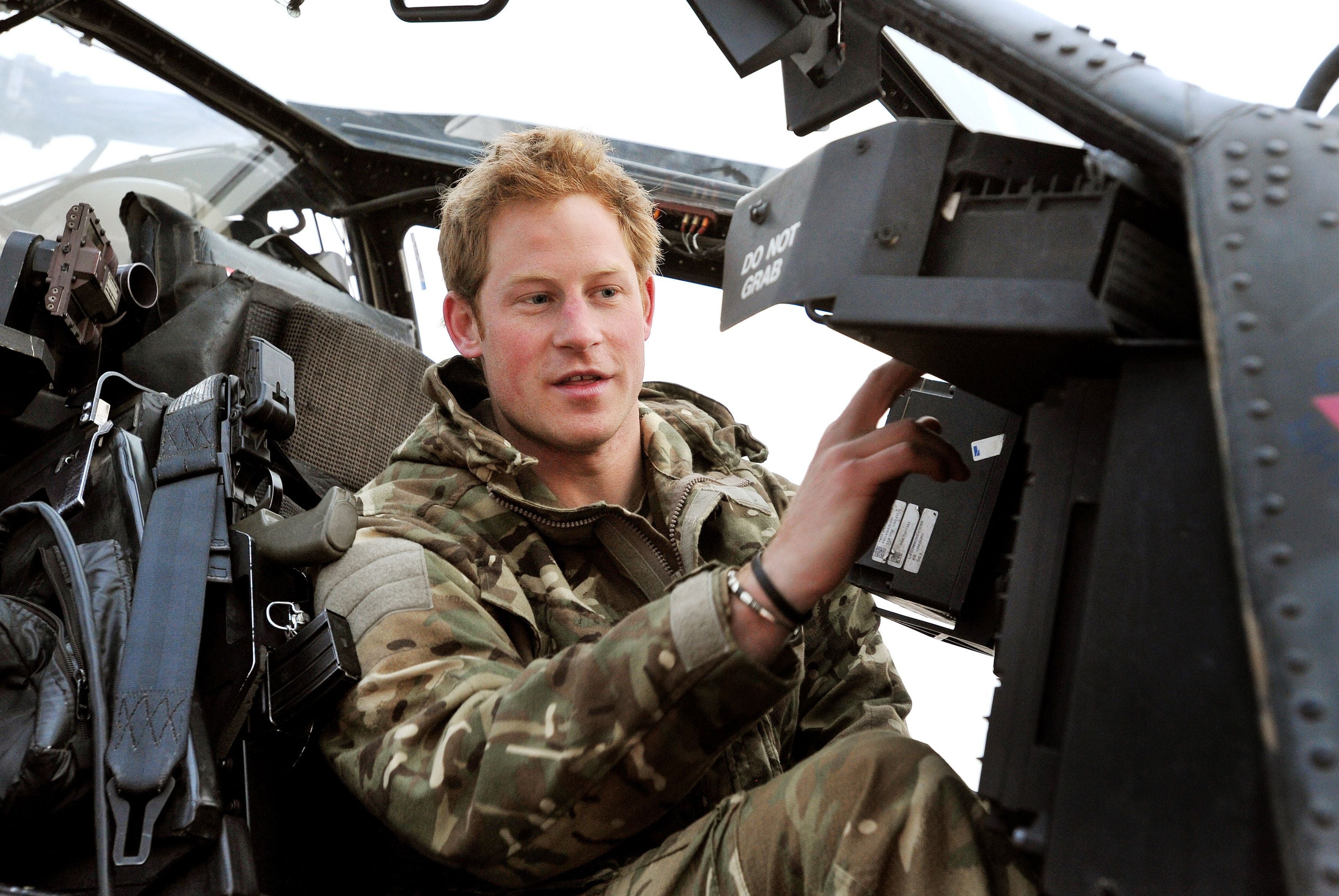 Harry served two tours of combat duty in Afghanistan (John Stillwell/PA)