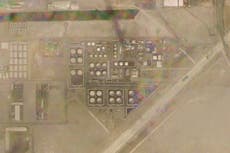 Fotos por satélite muestran efectos de ataque en Abu Dhabi