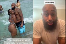 Mujer descubre en TikTok que el hombre que conoció en sus vacaciones está casado